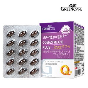 코엔자임 큐텐 Q10 500mg 60캡슐 항산화 유해산소억제