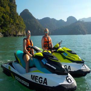 Mega Water Sports의 재미있는 랑카위 제트 스키 및 수상 활동: 섬 호핑, 낚시 및 바나나 보트 | 게다