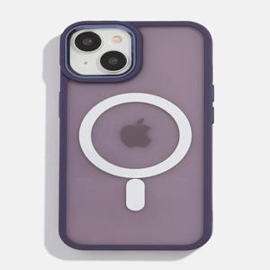 Skinnydip(스키니딥) - Purple Matte Magsafe iPhone Case (매트한 퍼플 맥세이프 케이스)