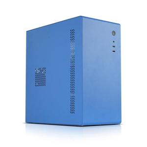 PC케이스(M-ATX) 미니타워 파워미포함 태극 블루