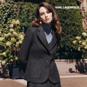 [2만원인하 ] 칼라거펠트 23FW 리츠 캐시미어울 자켓