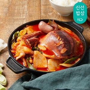 [쿡솜씨 통오징어찌개 밀키트 2인분