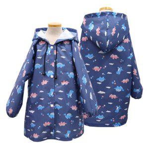 유아동 바람막이 점퍼 자켓(공룡) 메쉬 비옷 레인코트