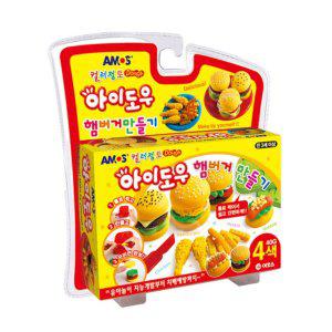 아이도우 햄버거 만들기(40g/4색) 초등학생생일선물