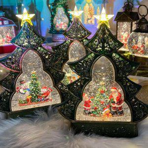 크리스마스 LED 오르골 N.트리기본형 - 무드등 스노우볼 워터볼 스피커 랜턴 선물