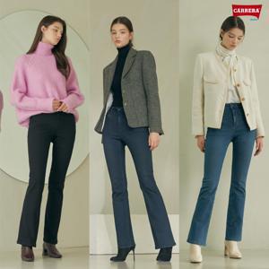 [론칭가99,000원] 까레라 더블 기모 데님 여자 3종