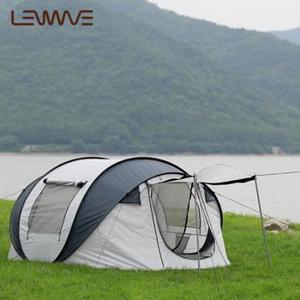 런웨이브 원터치 팝업텐트 캠핑 낚시 차박 텐트 1초 3 4인용 5 8인용