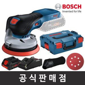 보쉬 정품 GEX 18V-125 충전원형샌더기 125mm ProCORE18V 4.0Ah+GAL 18V-40