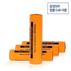 18650 리튬 이온 충전지 보호회로 배터리 2600mAh