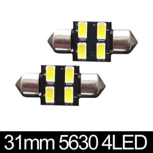 오너클랜 인테리어 차량 발광 LED 세트 자동차 실내 용품 31mm 5630 4LED 2P X ( 2매입 )