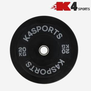 K4스포츠 범퍼플레이드 바벨 원판 중량원판 역기바벨 20KG(K4-106)