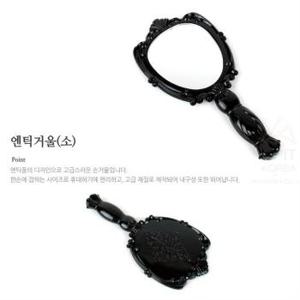 미용실 옷가게 엔틱 손잡이손거울 소 예쁜 핸드미러 (S8178791)