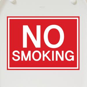 금연스티커_화이트라인 no smoking