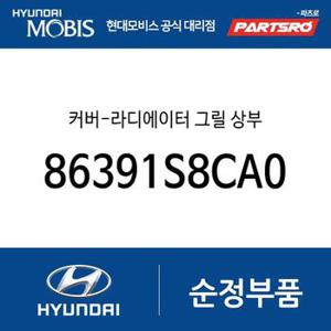 커버-라디에이터 그릴 상부 (86391S8CA0) 더 뉴 팰리세이드