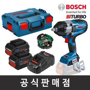 보쉬 정품/GDS 18V-1000 C 충전임팩트렌치/BITURBO/ProCORE18V 8.0Ah세트