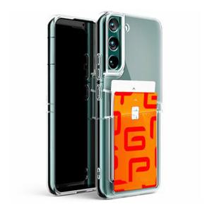 핸드폰케이스 폰케이스 MC 포켓 투명 젤리 케이스 갤럭시S21 G991 카드2장 X ( 2매입 )