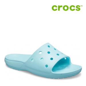 크록스 슬리퍼 /45- 206121-4O9 / Classic Crocs Slide Ice Blue