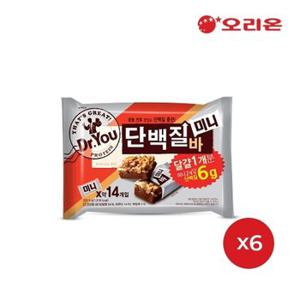 [W]오리온 닥터유 단백질바 미니 (202.5g) x 6개