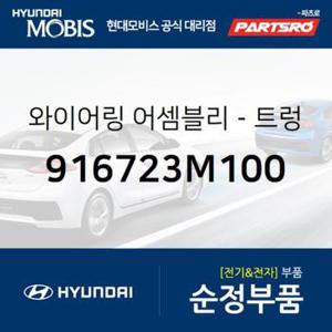 와이어링-트렁크 리드 (916723M100)  제네시스 현대모비스 부품몰