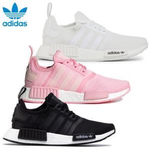 아디다스 운동화 엔엠디 NMD R1 J 화이트 블랙 핑크