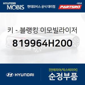 차량 리모컨 블랭킹키 이모빌라이저키 보조키 (819964H200) 그랜드 스타렉스, 그랜드 스타렉스 특장