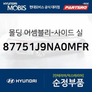 사이드실 몰딩(사이드스커트),운전석쪽 (87751J9NA0MFR) 더뉴 코나 현대모비스부품몰