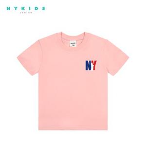 NY KIDS 주니어 반팔티(NY) NKM068 인디핑크