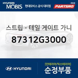 스트립-테일 게이트 가니쉬 (87312G3000)  i30 현대모비스 부품몰