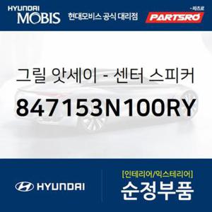 에쿠스 센터 스피커 그릴(색상 블랙) (847153N100RY) 뉴 에쿠스 현대모비스 부품몰