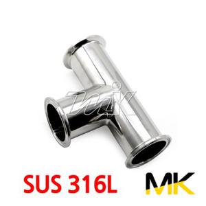 쎄니타리 Sanitary 티 3페럴 Tee 3Ferrule (SUS316L)  - 4SX1S