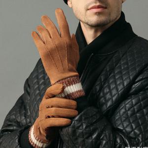 남자 스웨이드 겨울장갑 방한장갑 스마트폰터치 손가락 장갑