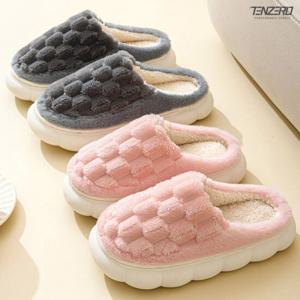 남여 겨울 슬리퍼 논슬립 털실내화 벌집 슬리퍼 23SLIPPER_HIVE