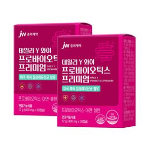 JW중외제약 프로바이오틱스 프리미엄 질 유래 유산균 2개월