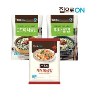 집으로ON 곤드레 나물밥 230g x 12개 + 새우볶음밥230g/취나물밥