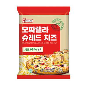보꼬네 자연100% 모짜렐라 피자치즈 1kg (소비기한 6/21)