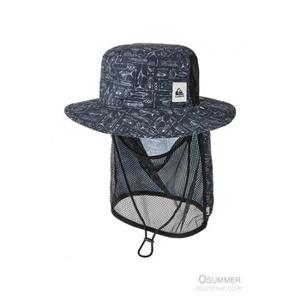 퀵실버 모자 QUIKSILVER QSA221757-BLK M&W UV WATER SUP HAT PRT BLK