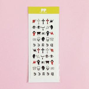 PP NAIL TATTOO ROCK.센디자인