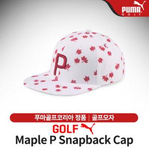 (정품) 22년 푸마 Maple P Snapback Cap 골프모자