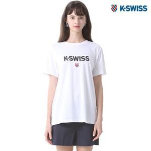 [케이스위스K-SWISS] 레터링 미니로고 반팔 티셔츠