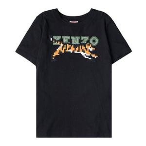 [명품]페드로 겐조 타이거 픽셀 로고 반팔 티셔츠 FD52TS0124SG 99J FD52...