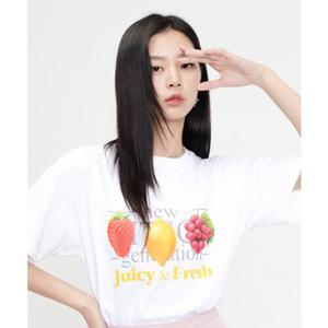 [NK] JUICY FRESH T-SHIRTS (WHITE)