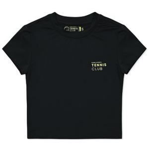 우먼스 테니스 클럽 크롭 티셔츠(FA6TST02BK) FCMM 여자 반팔 라운드 티셔츠