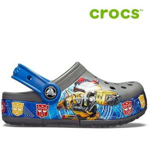 크록스 아동 샌들 /45- 205501-0DA / Kids Crocs Fun Lab Transformers Band Lights Clog