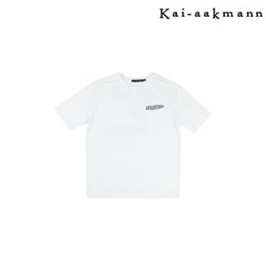 [카이아크만] 등판 레터링 포켓 티셔츠(KPBTS534W0_WH)