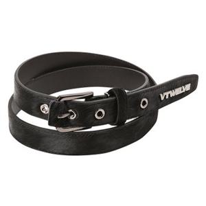 [V12] WOMENS CLAF SKIN BELT_V21B6BT627_BK