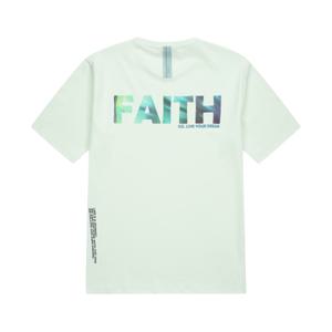 헨어스에드윈 FAITH 그래픽 반팔티셔츠_HTH404_민트_엔씨송파점