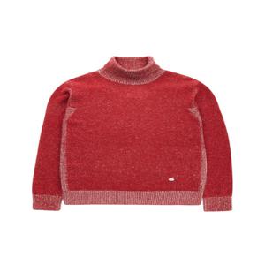 [프랑코페라로] 남성 이중 자카드 롱터틀 스웨터 레드 (A0A240176)