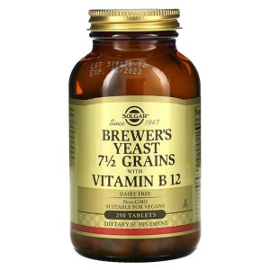 솔가 맥주 효모 7 1/2 곡물 비타민 B12 250정 비타민B군 시아노코발라민