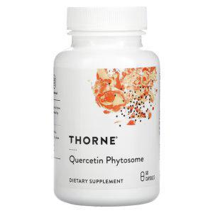 쏜리서치 퀘르세톨 퀘르세틴 파이토솜 60캡슐 Thorne 플라보노이드 피토솜 양파 껍질