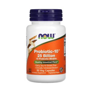 나우푸드 프로바이오틱 10 250억 50캡슐 Probiotic 10 락토바실러스 람노수스